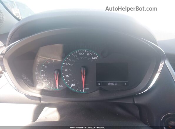 KL7CJLSB8KB850232 2019 CHEVROLET TRAX Blue Вид задніх сидінь