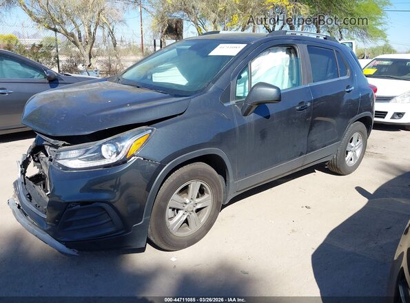 KL7CJLSBXJB728499 2018 CHEVROLET TRAX Серый Передняя левая четверть