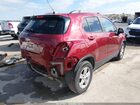 2022 Chevrolet Trax Fwd Lt Бордовый vin: KL7CJLSM2NB568853