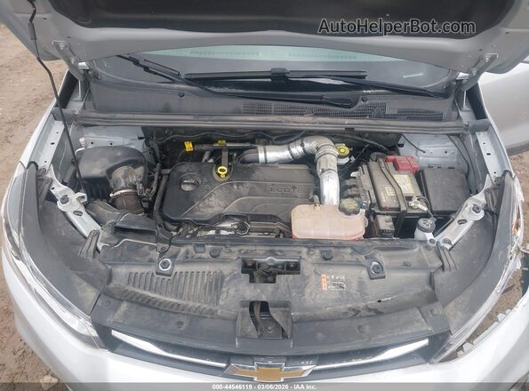 KL7CJNSMXNB545378 2022 CHEVROLET TRAX Серебряный Вид сзади