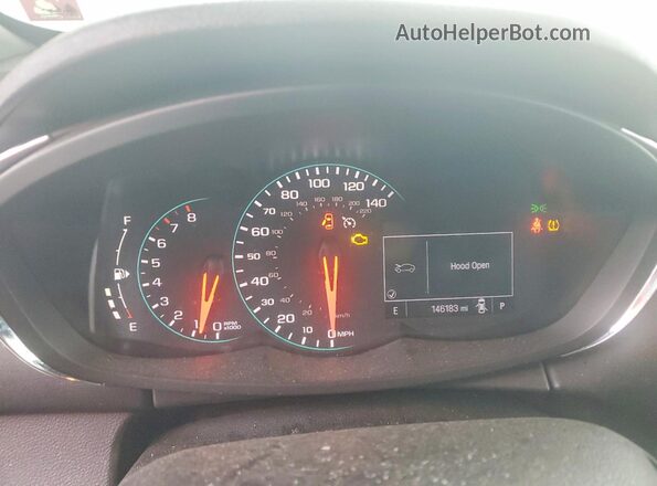 KL7CJPSB2KB749923 2019 CHEVROLET TRAX Белый Вид щитка приборов