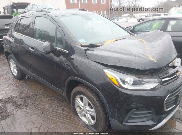 KL7CJPSB2KB826564 2019 CHEVROLET TRAX Черный Передняя правая четверть