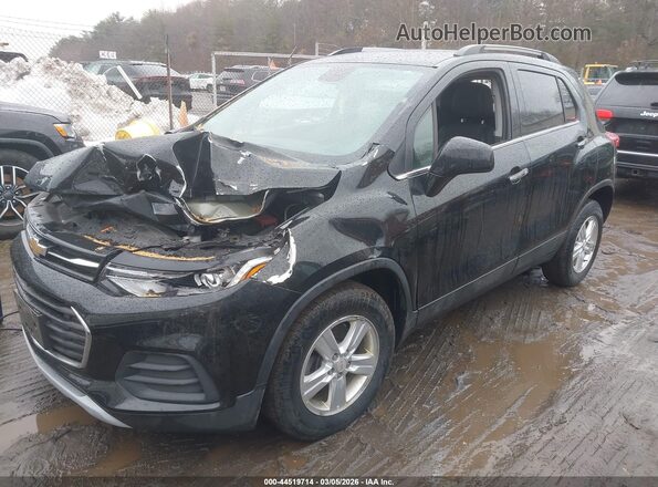 KL7CJPSB2KB826564 2019 CHEVROLET TRAX Черный Передняя левая четверть