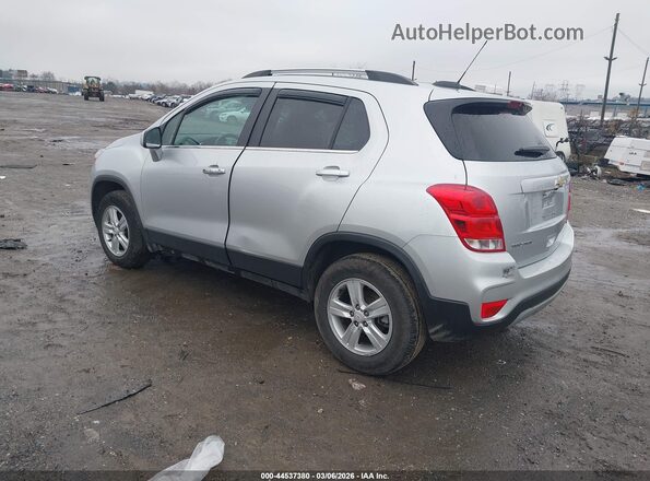 KL7CJPSB9KB931778 2019 CHEVROLET TRAX Silver Tył lewy