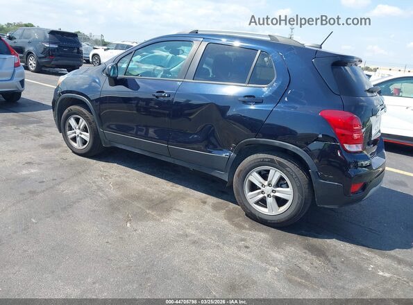 KL7CJPSM1NB534507 2022 CHEVROLET TRAX Черный Задняя левая четверть