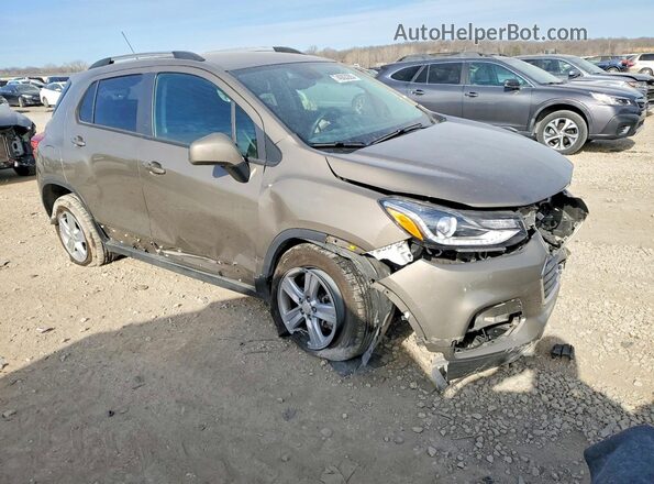 KL7CJPSM3NB531317 2022 CHEVROLET TRAX Коричневый Передняя правая четверть