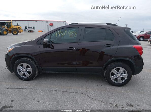 KL7CJPSM9NB530463 2022 CHEVROLET TRAX Фиолетовый Вид задней части салона
