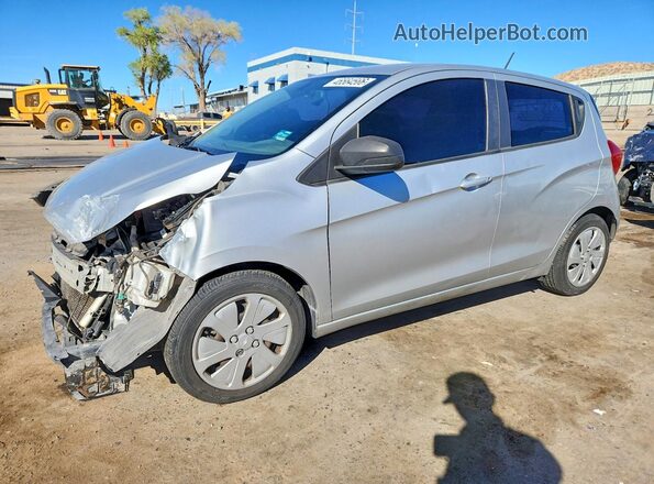KL8CA6SA0GC584632 2016 CHEVROLET SPARK Серебряный Передняя левая четверть
