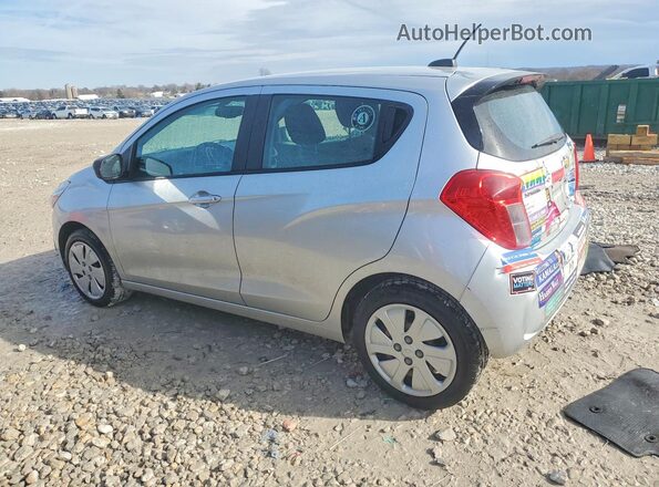 KL8CA6SA3HC754791 2017 CHEVROLET SPARK Серебряный Задняя левая четверть