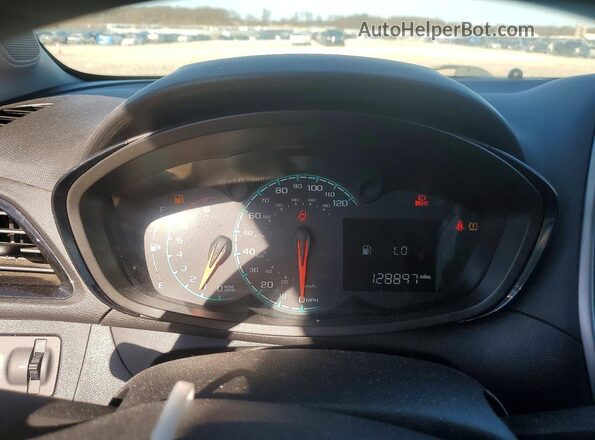 KL8CA6SA3HC754791 2017 CHEVROLET SPARK Серебряный Вид щитка приборов