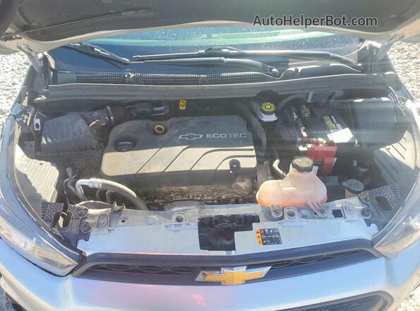 KL8CA6SA3HC754791 2017 CHEVROLET SPARK Серебряный Вид задней части салона