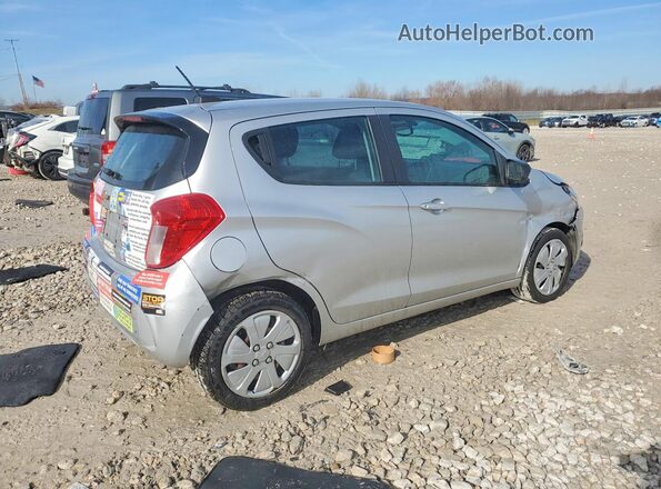KL8CA6SA3HC754791 2017 CHEVROLET SPARK Серебряный Задняя правая четверть