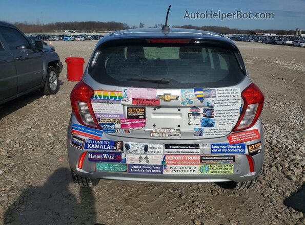 KL8CA6SA3HC754791 2017 CHEVROLET SPARK Серебряный Вид сзади