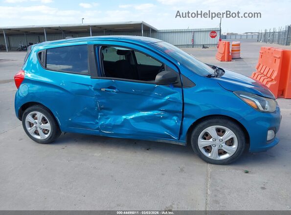 KL8CB6SA0KC707237 2019 CHEVROLET SPARK Бирюзовый Вид спереди