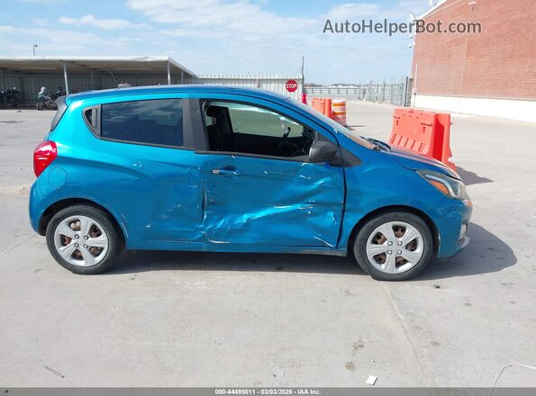 KL8CB6SA0KC707237 2019 CHEVROLET SPARK Бирюзовый Вид задней части салона