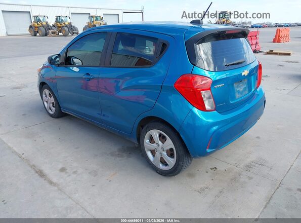 KL8CB6SA0KC707237 2019 CHEVROLET SPARK Бирюзовый Задняя левая четверть