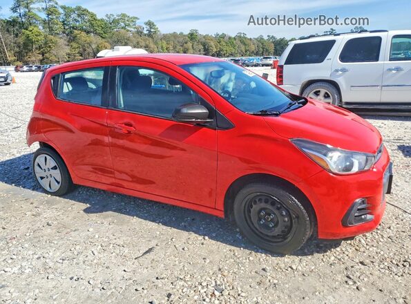 KL8CB6SA1HC822759 2017 CHEVROLET SPARK Красный Передняя правая четверть