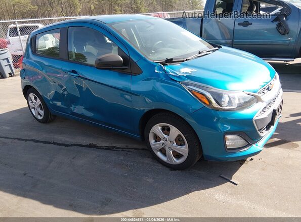 KL8CB6SA1KC712995 2019 CHEVROLET SPARK Blue Delantero derecho
