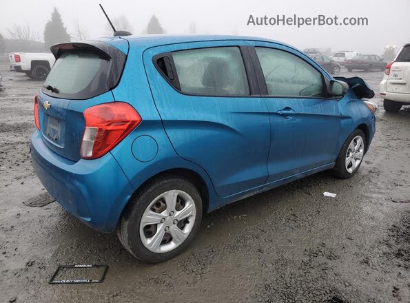 KL8CB6SA1KC720594 2019 CHEVROLET SPARK Blue Tył prawy