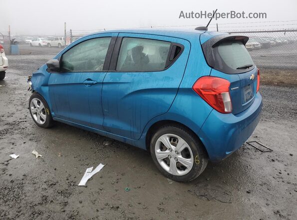 KL8CB6SA1KC720594 2019 CHEVROLET SPARK Blue Tył lewy