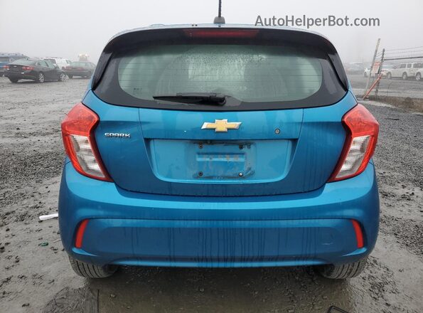 KL8CB6SA1KC720594 2019 CHEVROLET SPARK Blue Widok z tyłu