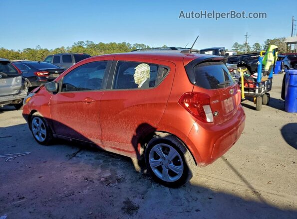 KL8CB6SA1MC709243 2021 CHEVROLET SPARK Оранжевый Задняя левая четверть