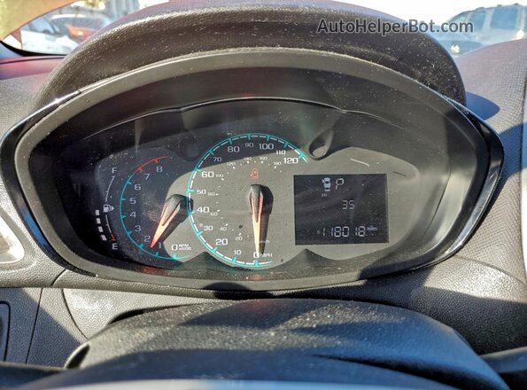 KL8CB6SA1MC709243 2021 CHEVROLET SPARK Оранжевый Вид щитка приборов