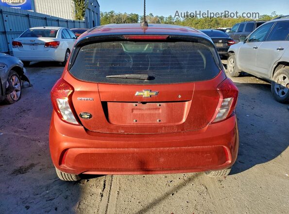 KL8CB6SA1MC709243 2021 CHEVROLET SPARK Оранжевый Вид сзади