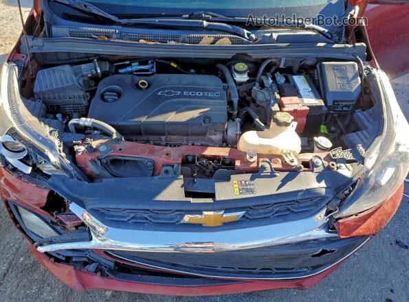 KL8CB6SA1MC709243 2021 CHEVROLET SPARK Оранжевый Вид задней части салона