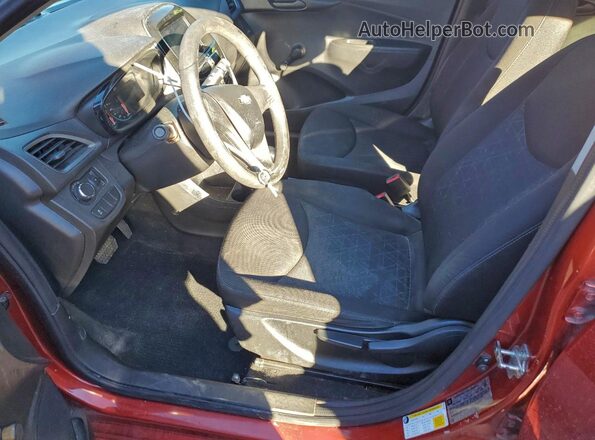 KL8CB6SA1MC709243 2021 CHEVROLET SPARK Оранжевый Вид салона спереди