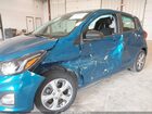 2021 Chevrolet Spark Fwd Ls Automatic Синий vin: KL8CB6SA1MC736846