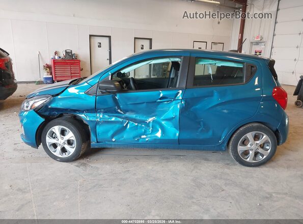 KL8CB6SA1MC736846 2021 CHEVROLET SPARK Синий Панорамный вид салона 360°