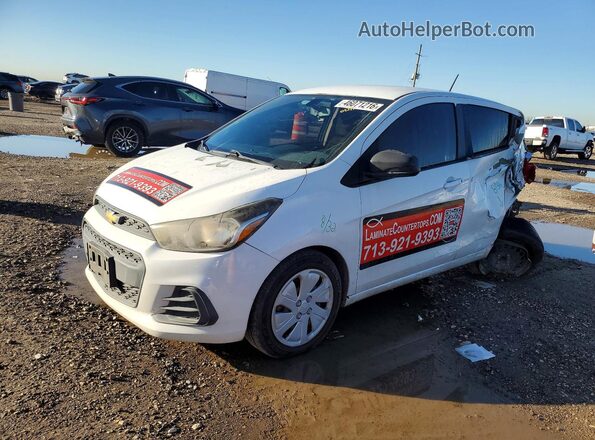 KL8CB6SA2GC644763 2016 CHEVROLET SPARK White Vista tres cuartos delantera izquierda