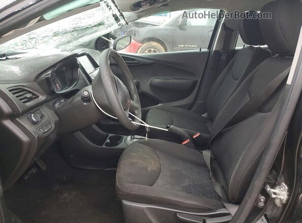 KL8CB6SA3KC705451 2019 CHEVROLET SPARK Black Widok wnętrza z przodu