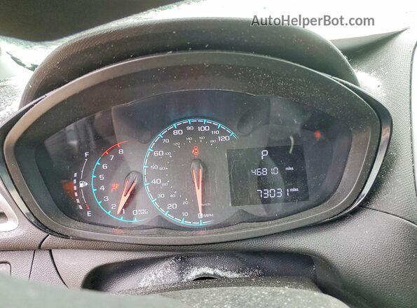 KL8CB6SA3KC705451 2019 CHEVROLET SPARK Black Widok zestawu wskaźników