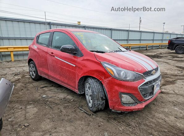 KL8CB6SA3KC748218 2019 CHEVROLET SPARK Двухцветный Передняя правая четверть
