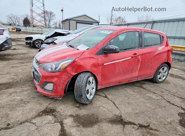 KL8CB6SA3KC748218 2019 CHEVROLET SPARK Двухцветный Передняя левая четверть