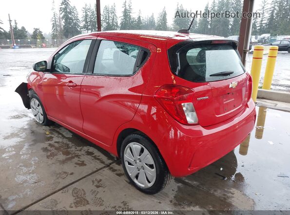 KL8CB6SA4JC472453 2018 CHEVROLET SPARK Red Задня ліва чверть