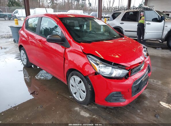 KL8CB6SA4JC472453 2018 CHEVROLET SPARK Red Передня права чверть