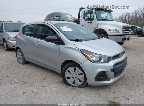KL8CB6SA5HC786333 2017 CHEVROLET SPARK Серебряный Передняя правая четверть