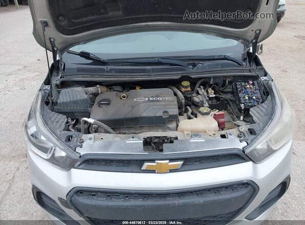 KL8CB6SA5HC786333 2017 CHEVROLET SPARK Серебряный Вид сзади