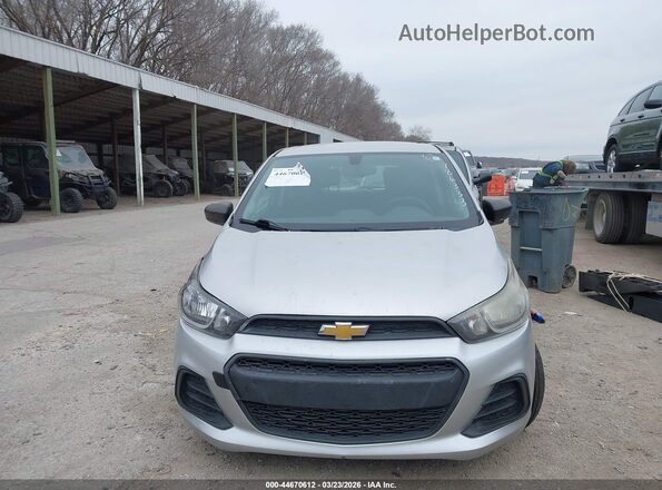 KL8CB6SA5HC786333 2017 CHEVROLET SPARK Серебряный Вид щитка приборов