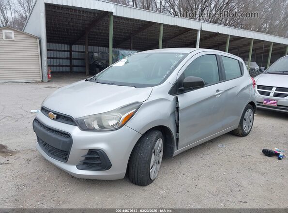 KL8CB6SA5HC786333 2017 CHEVROLET SPARK Серебряный Передняя левая четверть