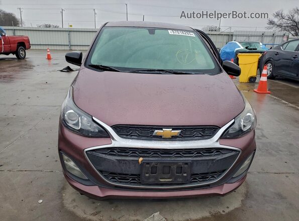 KL8CB6SA5KC725250 2019 CHEVROLET SPARK Фиолетовый Вид спереди