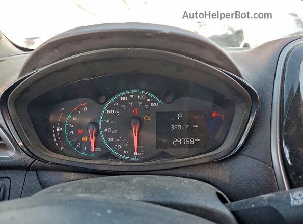 KL8CB6SA5KC725250 2019 CHEVROLET SPARK Фиолетовый Вид щитка приборов