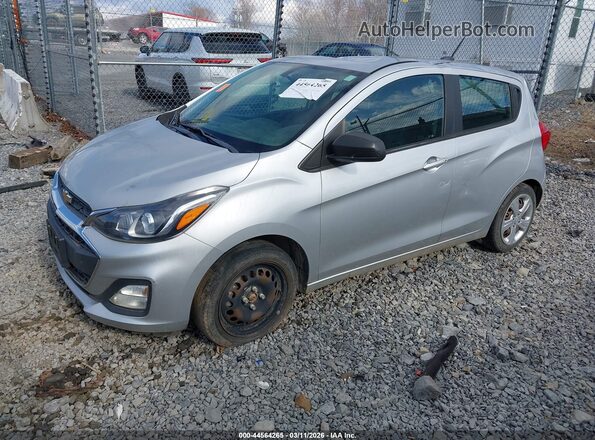 KL8CB6SA5KC736829 2019 CHEVROLET SPARK Серебряный Передняя левая четверть
