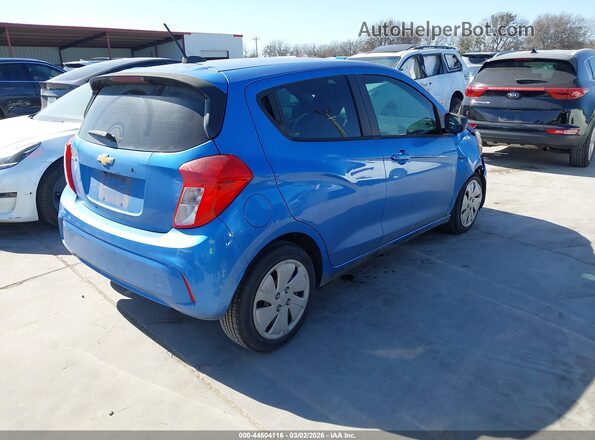 KL8CB6SA6JC469232 2018 CHEVROLET SPARK Синий Задняя правая четверть