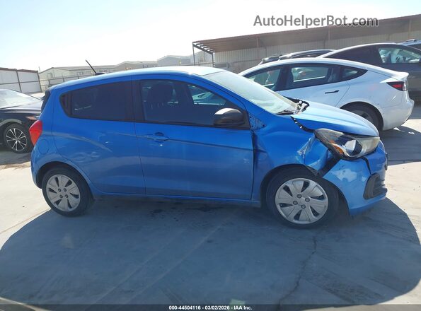 KL8CB6SA6JC469232 2018 CHEVROLET SPARK Синий Вид задней части салона