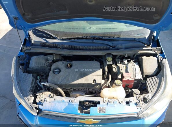 KL8CB6SA6JC469232 2018 CHEVROLET SPARK Синий Вид сзади