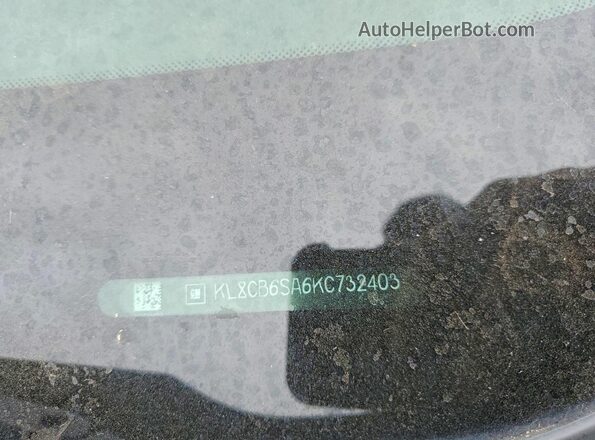 KL8CB6SA6KC732403 2019 CHEVROLET SPARK Black ძრავის განყოფილების ხედი
